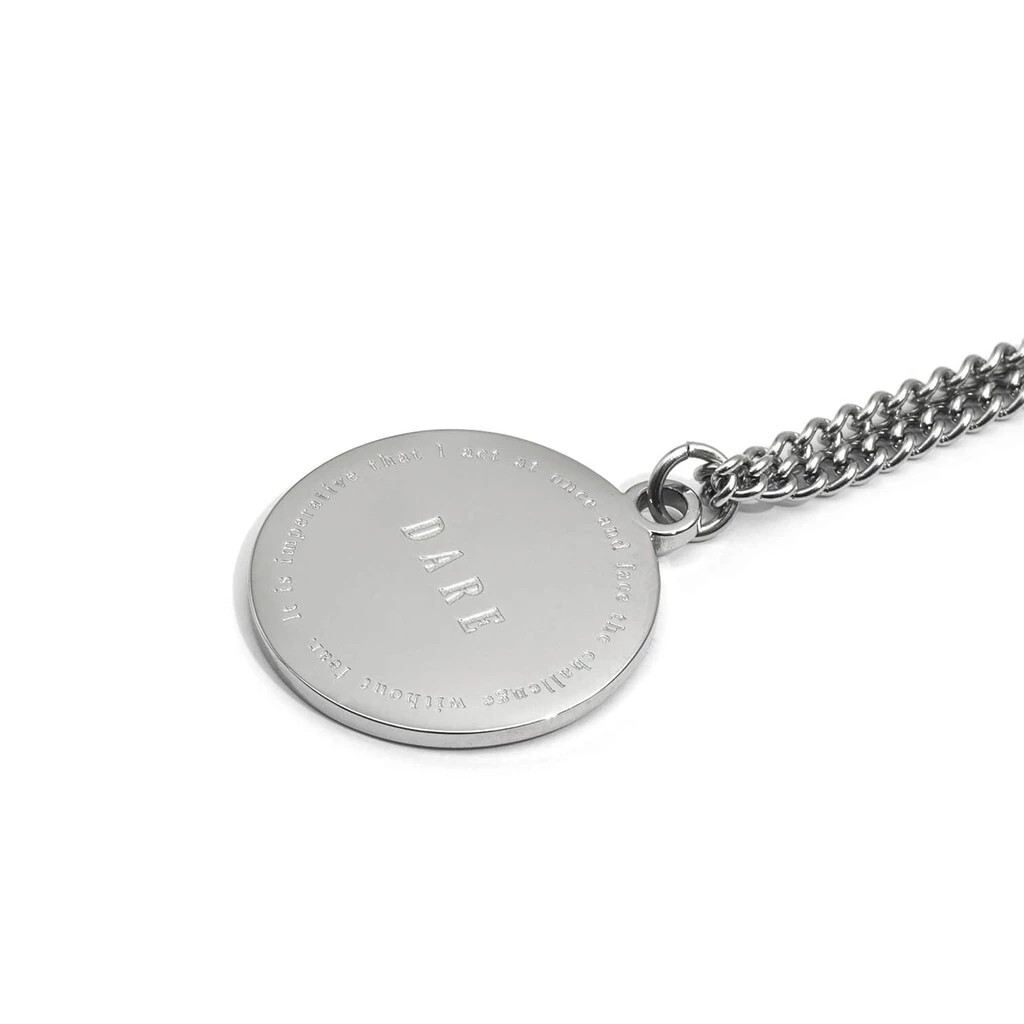 RECOVERY Truth&Dare項鍊 (亮銀)