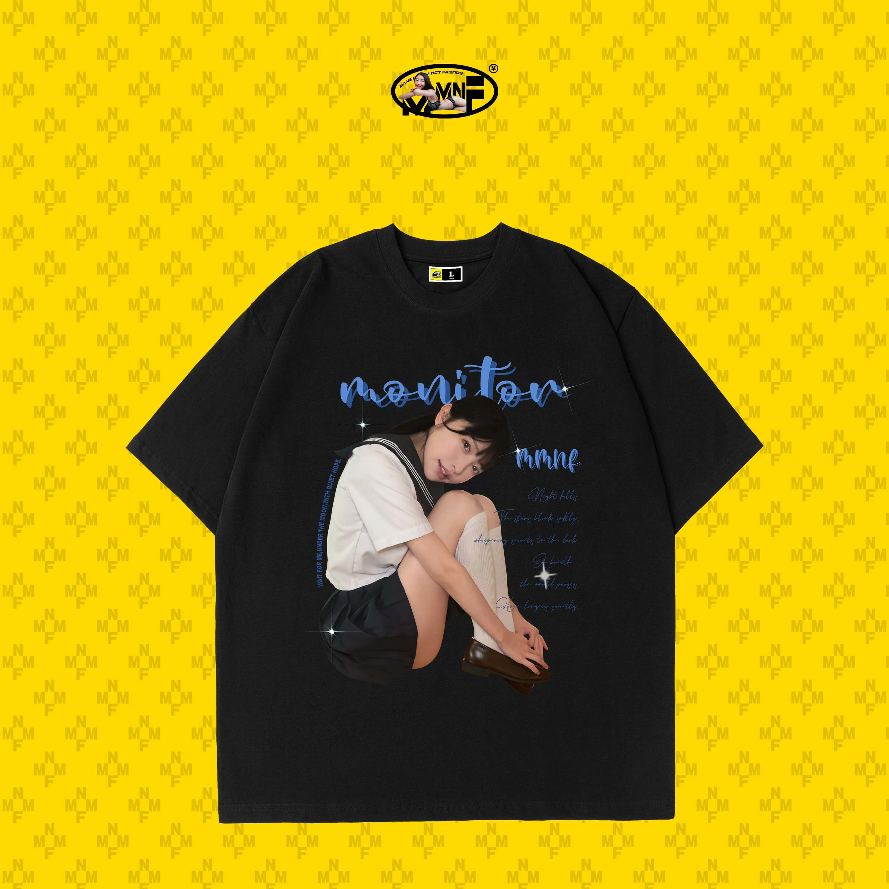 森日向子 x MMNF「藍調少女夢 💙Blues Dream」TEE