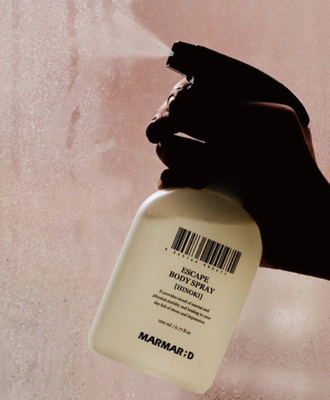 韓國 MARMAR;D 身體噴霧 200ml 五款香味
