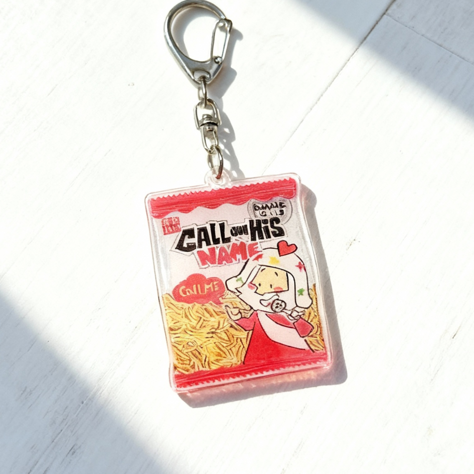 Hallelujah 魚媽手作店 靈食單匙扣 The snack of the spirit Keychain