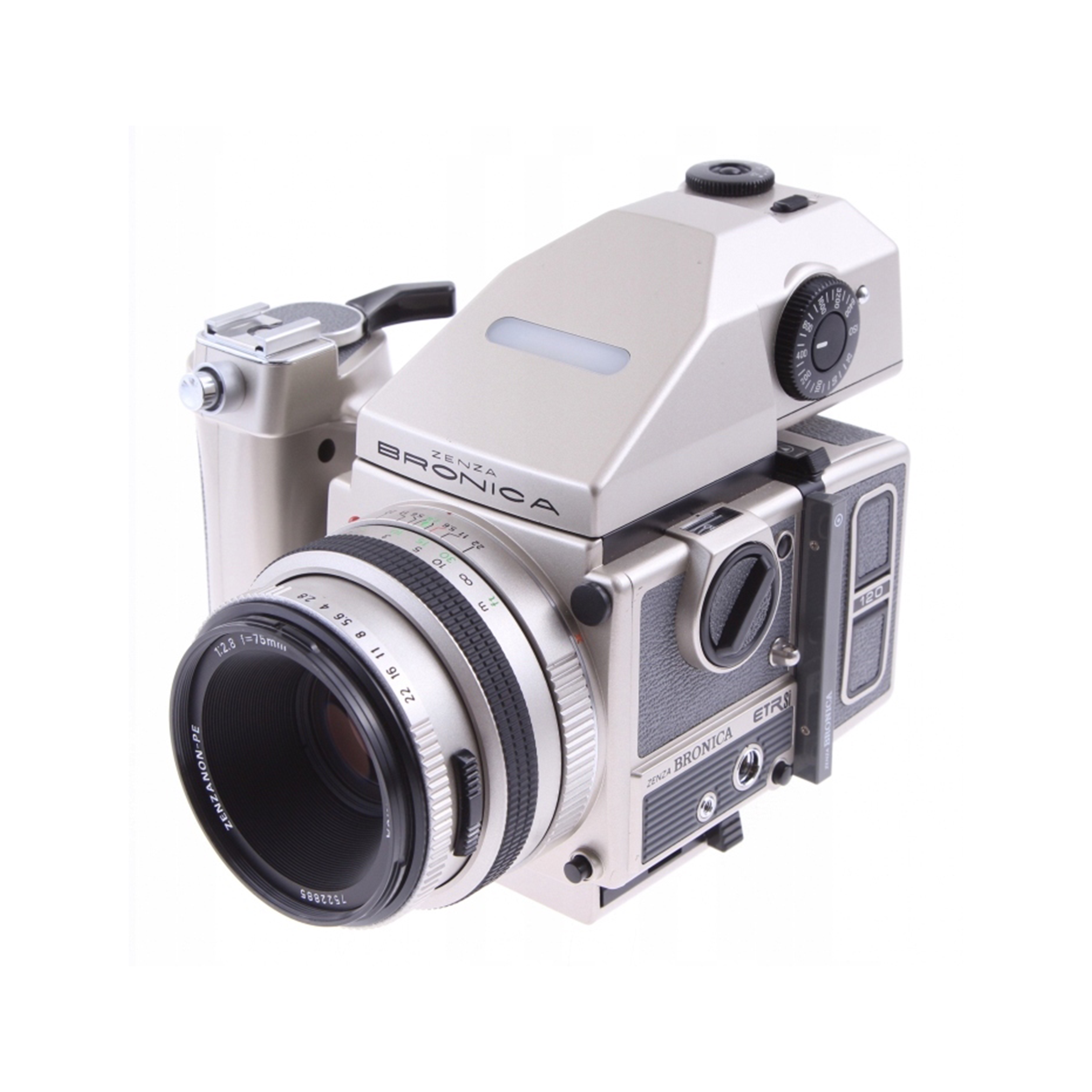 BRONICA ETR-Si COMPLETE OUTFIT(40TH.ANN.VERSION CHROME) HK$12,880 (訂金HK$500)