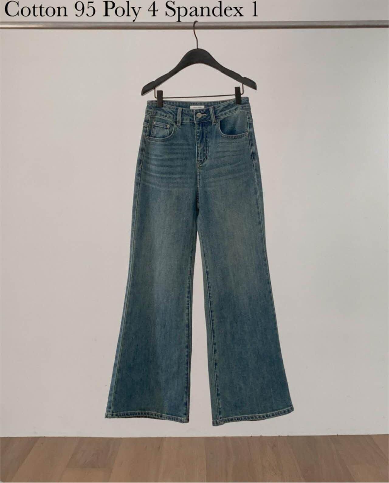 DR5057 超顯瘦水洗高腰牛仔褲