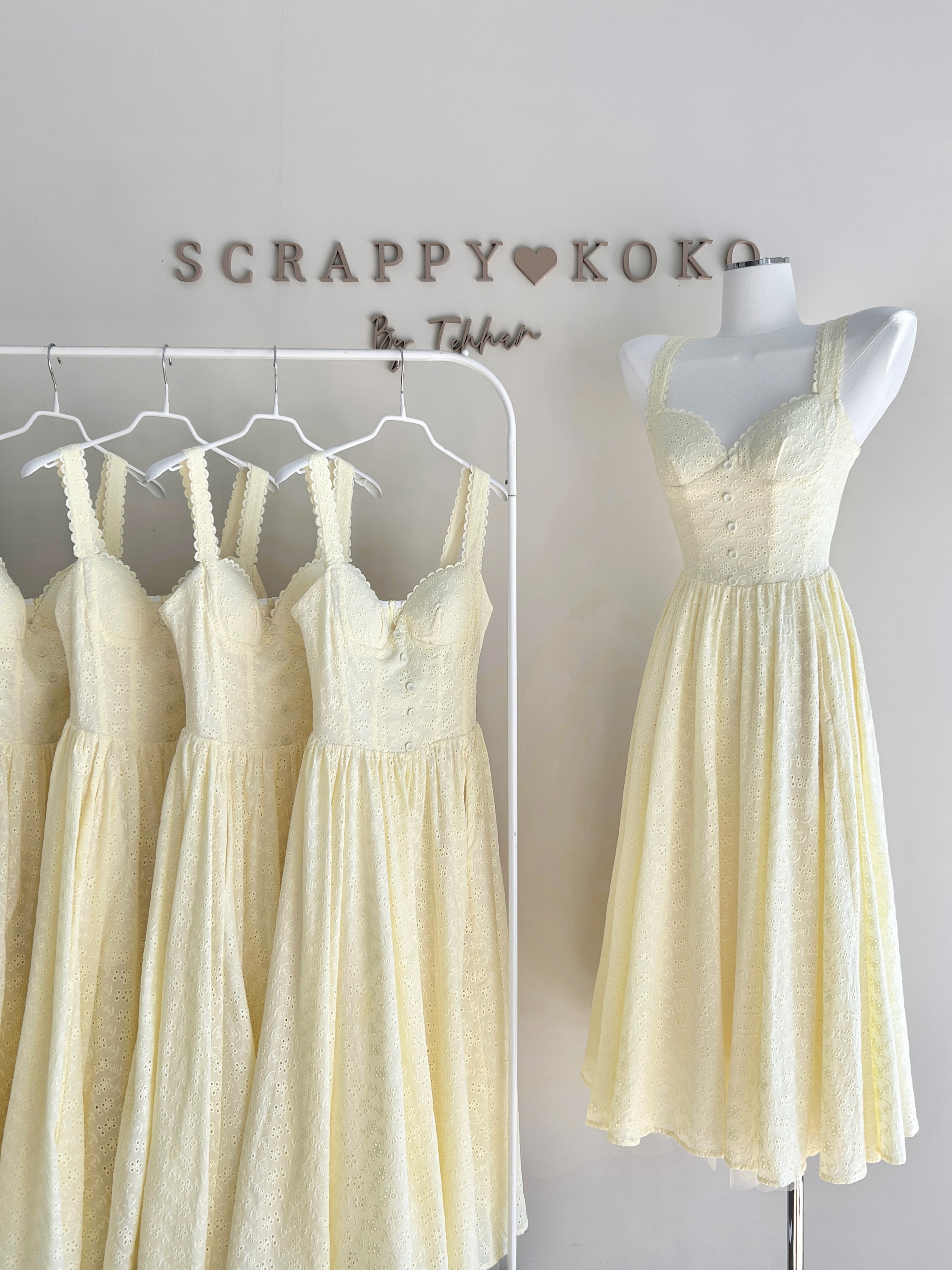 Belle 貝兒 三層重工蕾絲公主長裙