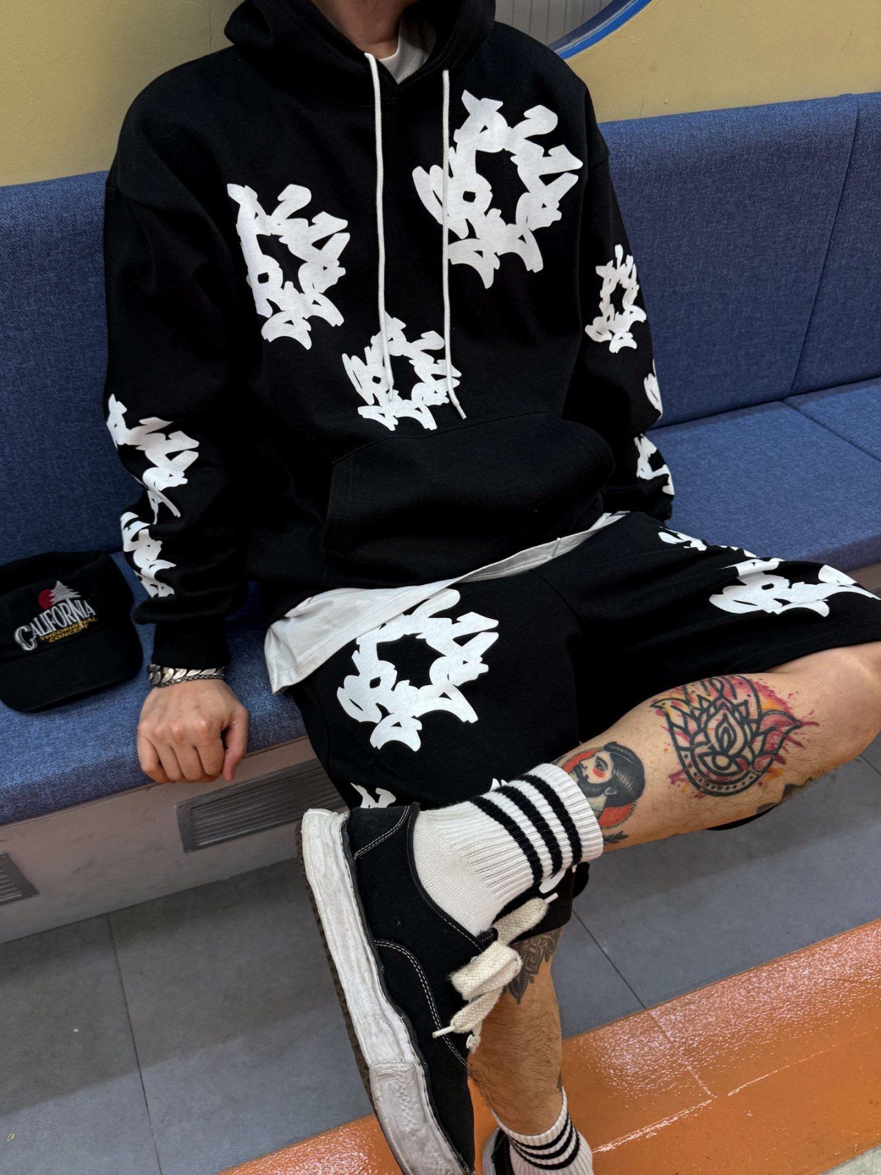 圖案連帽衛衣 P8H-159T