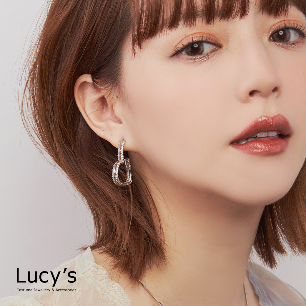 愛在耳畔 耳環 (二色) (124235/124236)