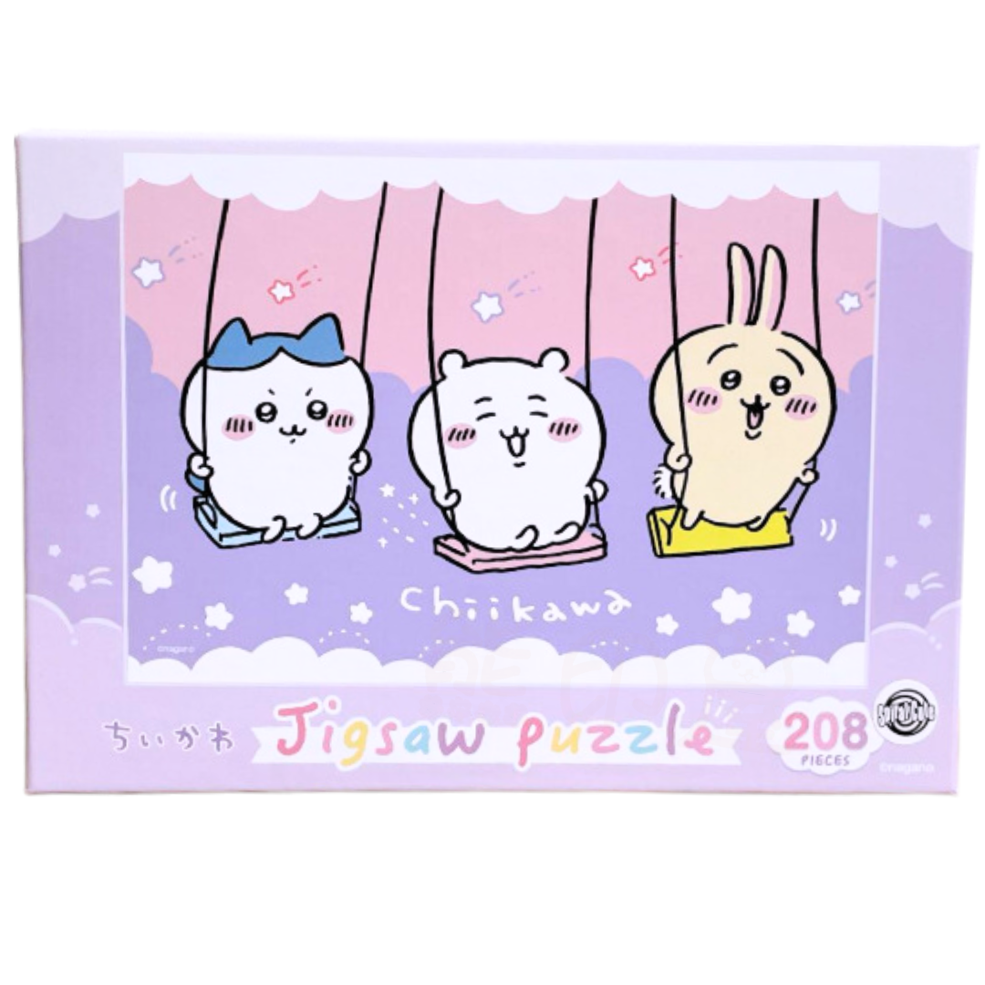 日本Chiikawa千秋拼圖 (208片) 日本製 (連白色拼圖框)