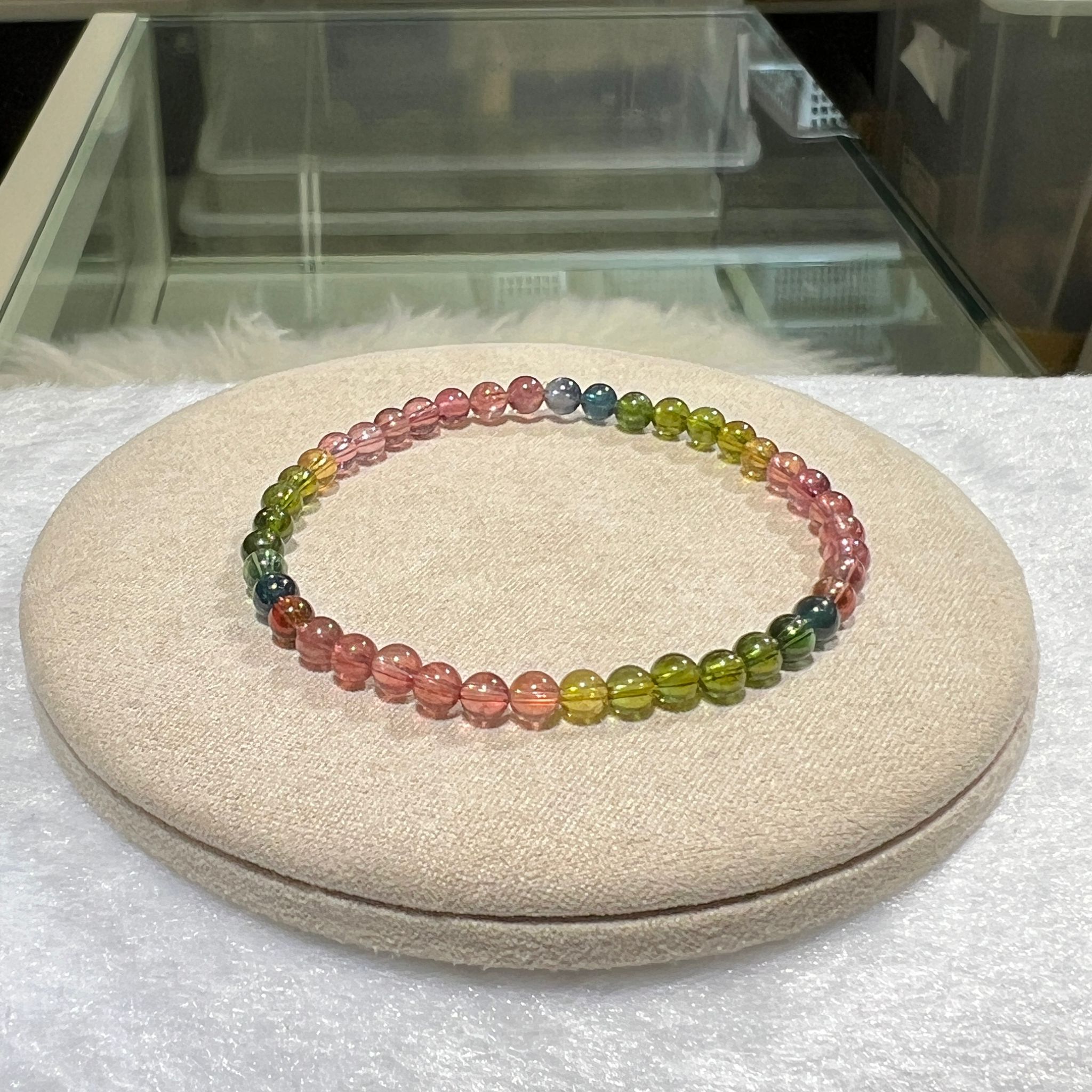 碧璽手串 4mm+/-  #CA0008