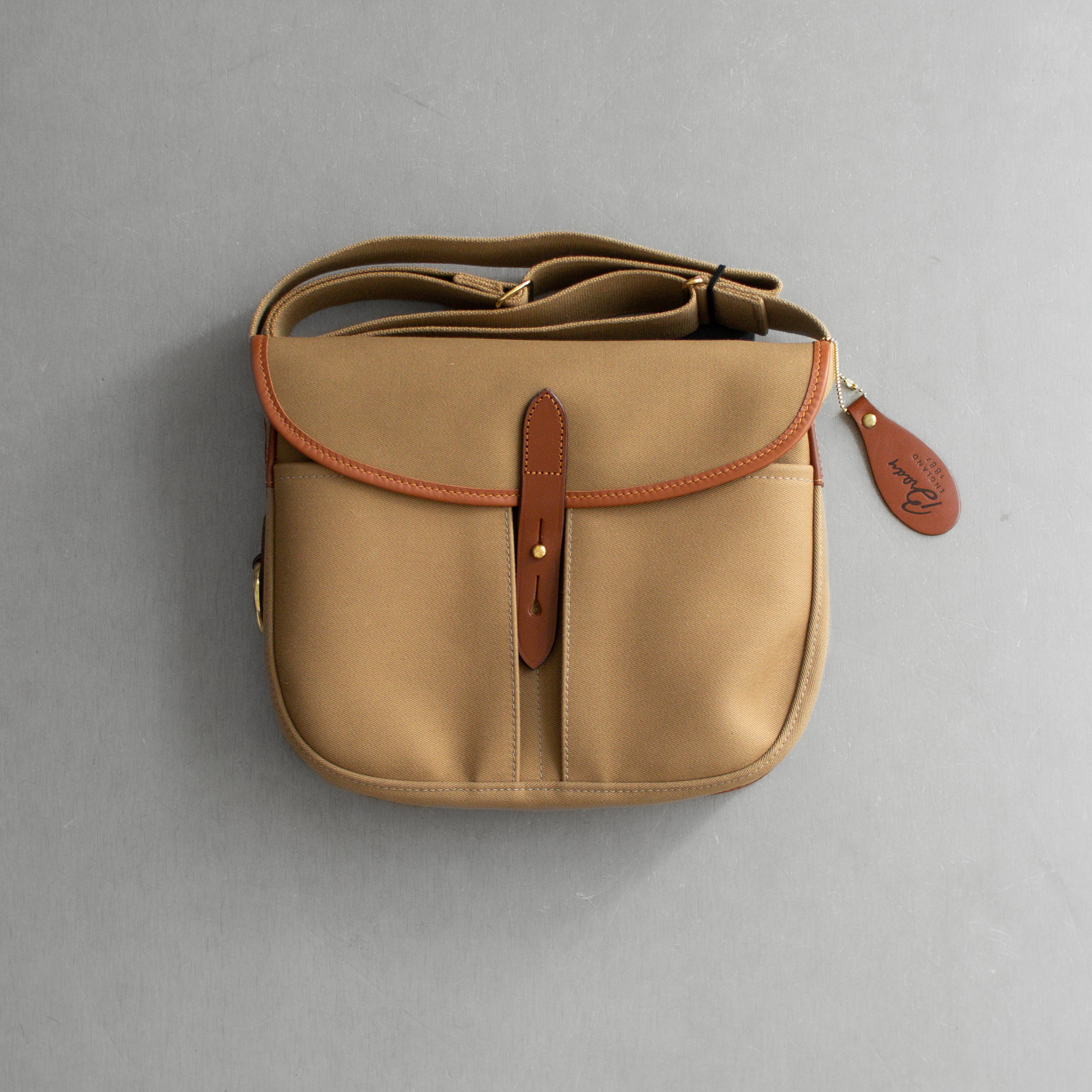 BRADY STOUR 3 COLORS 皮革 帆布 斜背包 三色