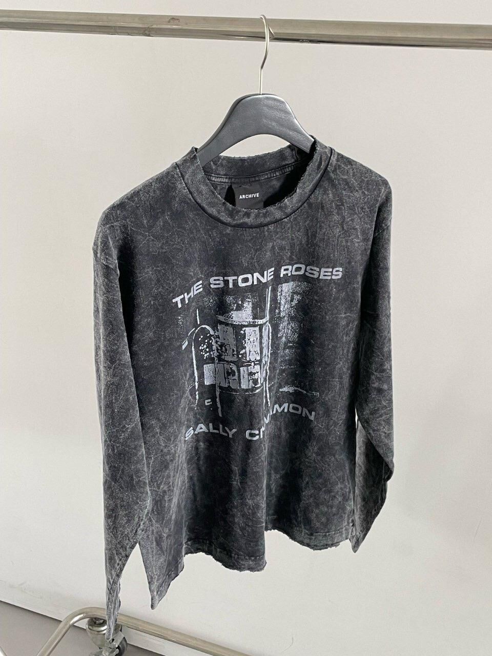 洗水英文字圖案長袖衫 ARCHIVE-379T