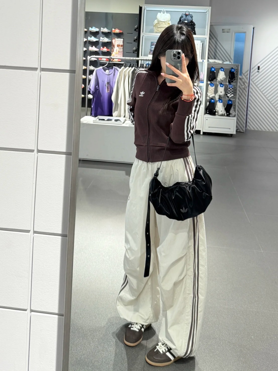 ADIDAS 牛角 雲朵 單肩包 小號