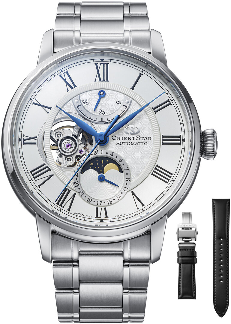 M45 -F7 Moonphase Open Heart Automatic RE-BT0005S00B