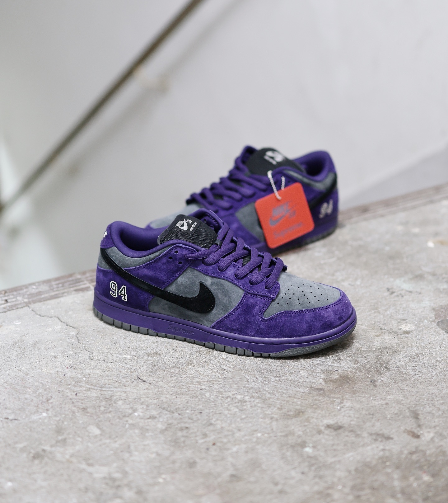 Nike SB Dunk Low x Supreme 94 Ink Purple歐洲限定 紫色 HQ8487-500
