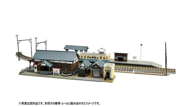 Tomytec 建物 073-1R N規 車站前套裝 1R