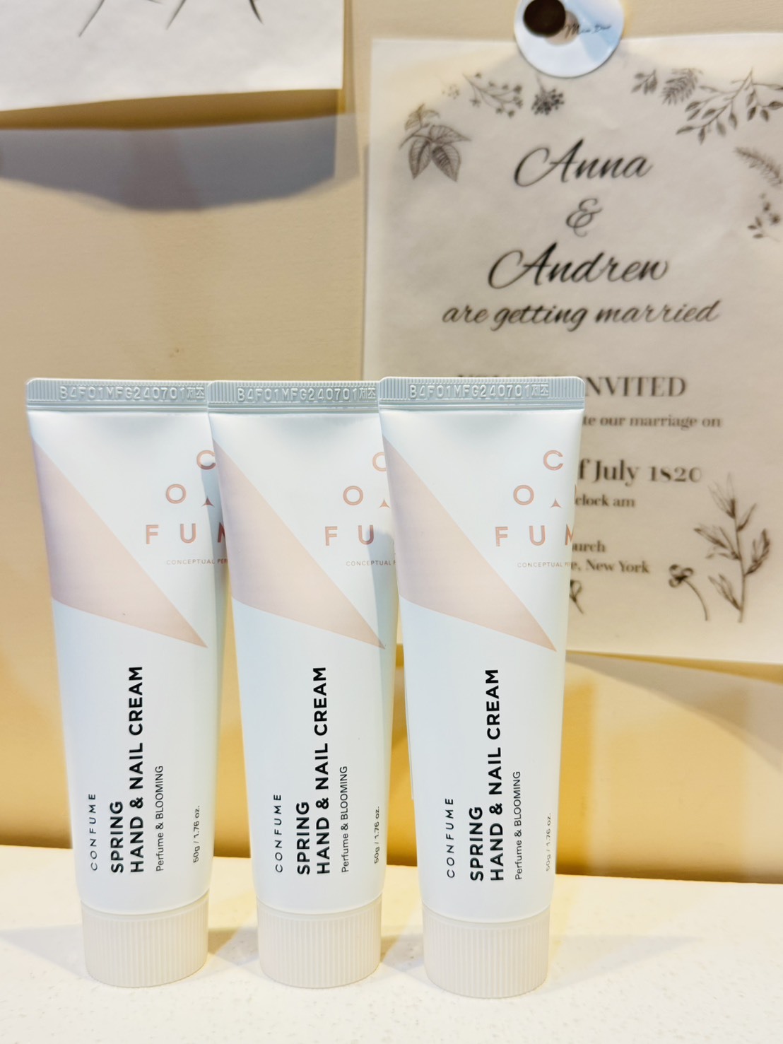 Confume 香氛手部修護霜50g