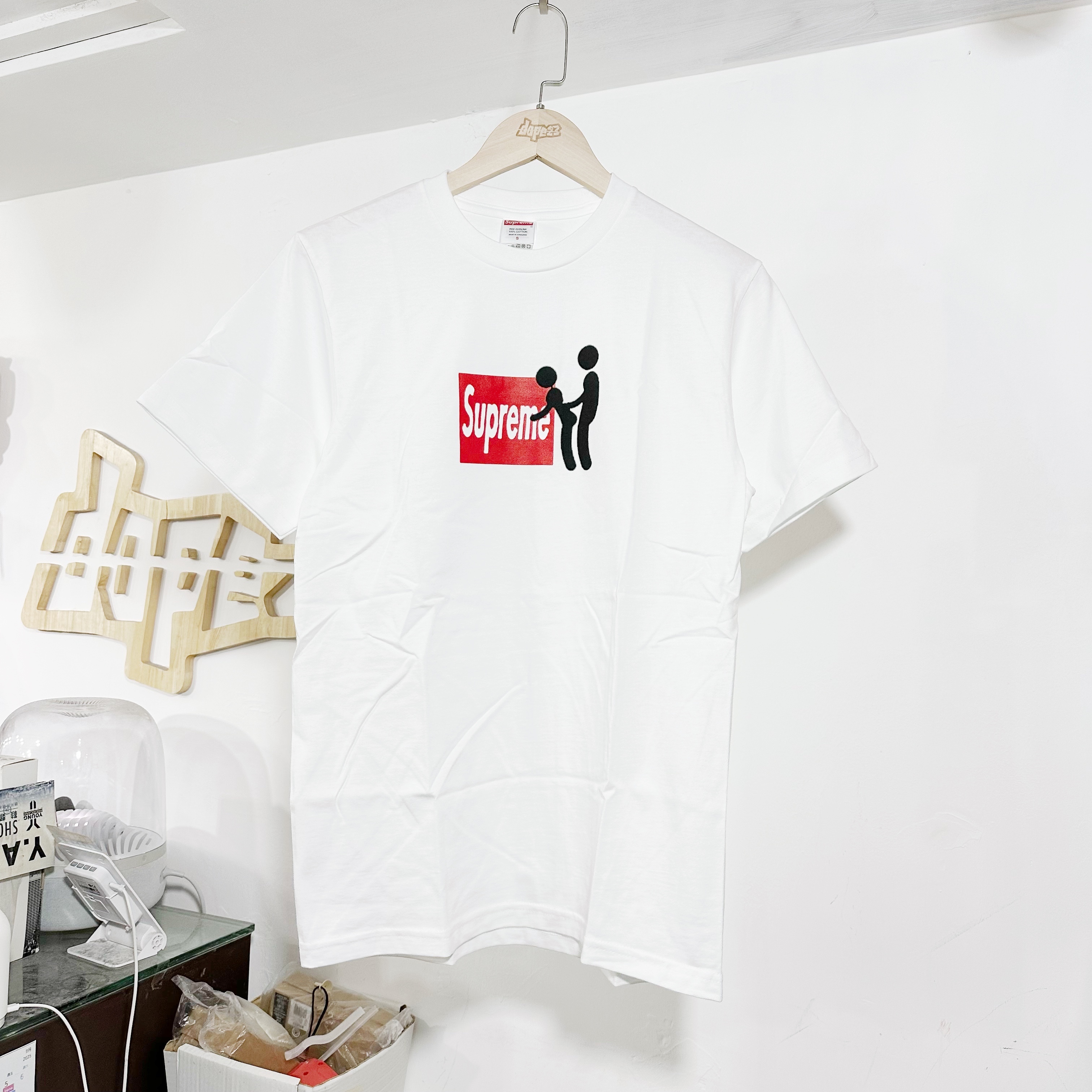 Supreme 25FW Stick Tee BLACK WHITE GREY 三色