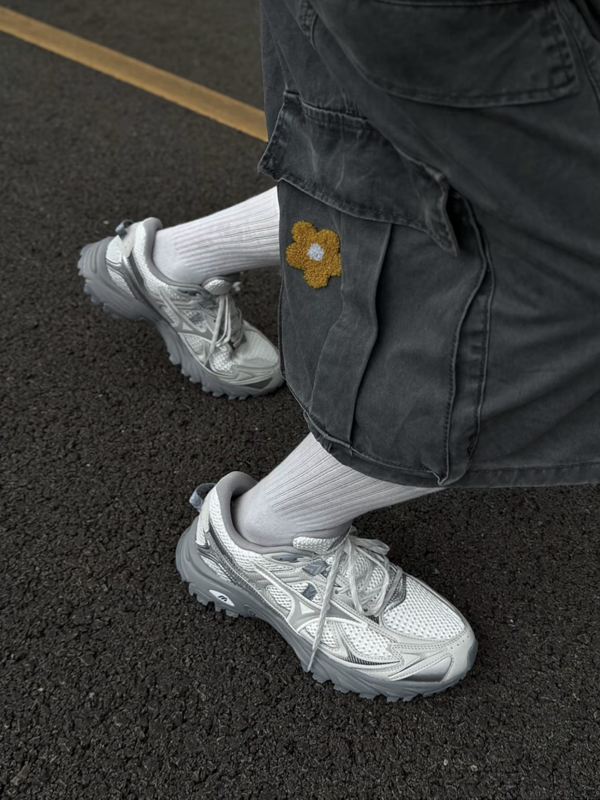 Mizuno FIYI TL V2 冷灰白 復古 機能 慢跑鞋 D1GH251902