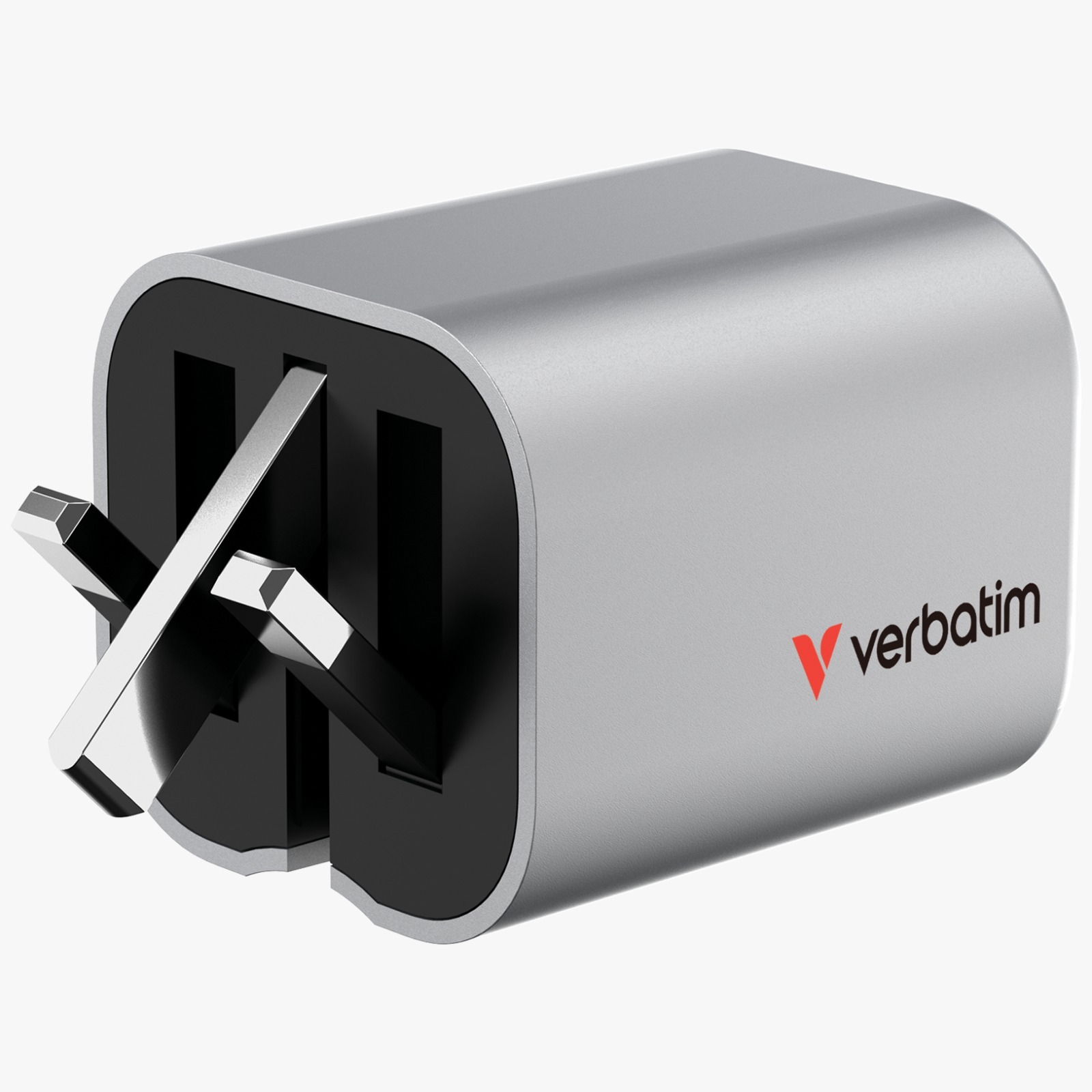 Verbatim GaN Charger 65W Foldable UK Plug - 32351