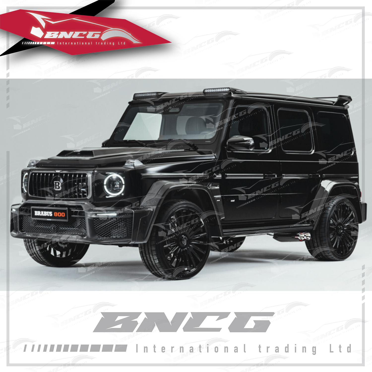 賓士 Benz G Class W465 改裝 乾碳纖維 Brabus款 大包圍 前下保桿 後下保桿 輪弧 水箱罩框 車頂燈 引擎蓋 風口 尾翼 備胎蓋