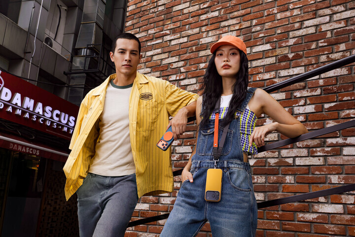 UNIQ Lyden DS iPhone 17 系列耐刮雙色皮革磁吸手機殼