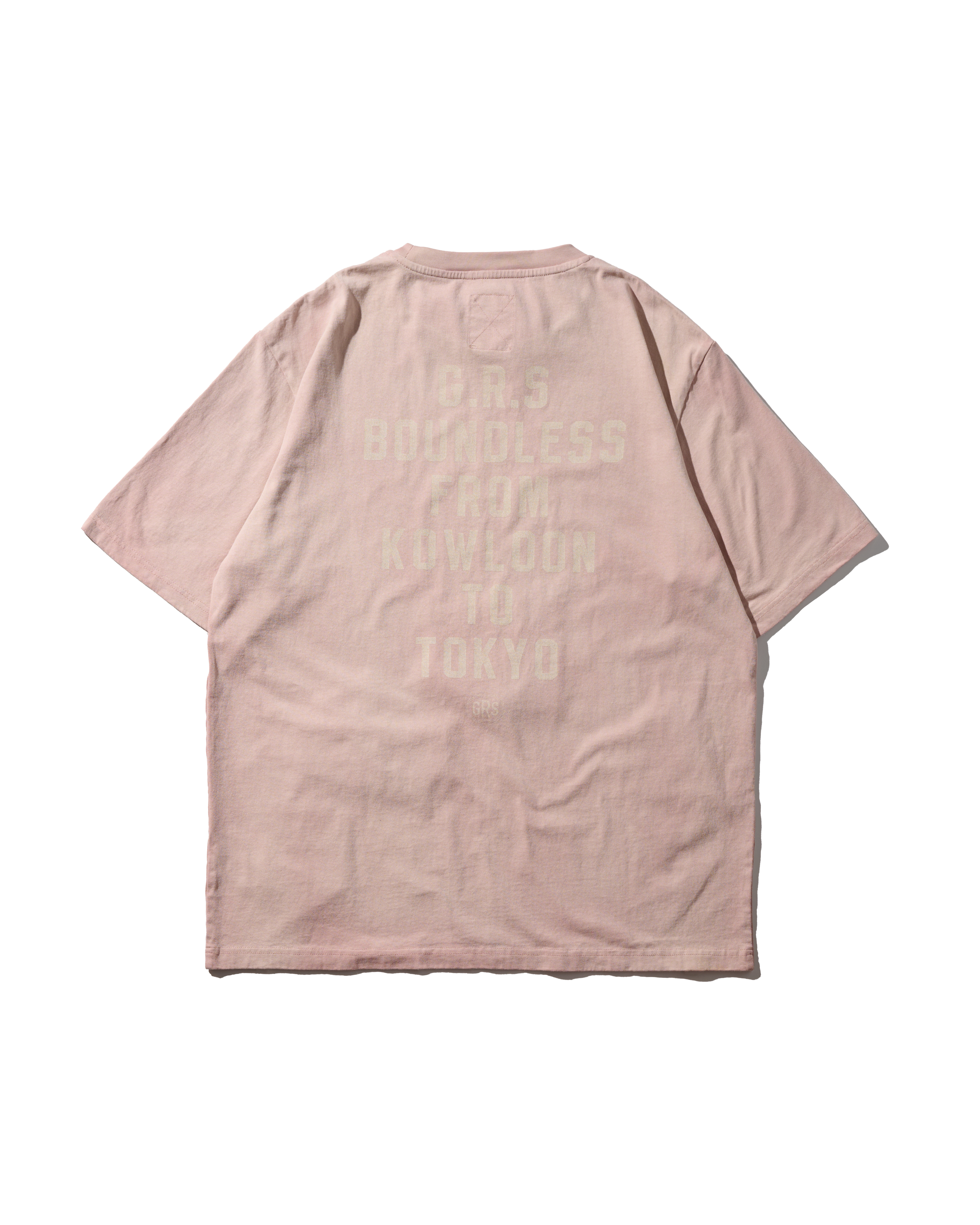 GRS SUN FADED "TOKYO" TEE GRSTE001 DUPK