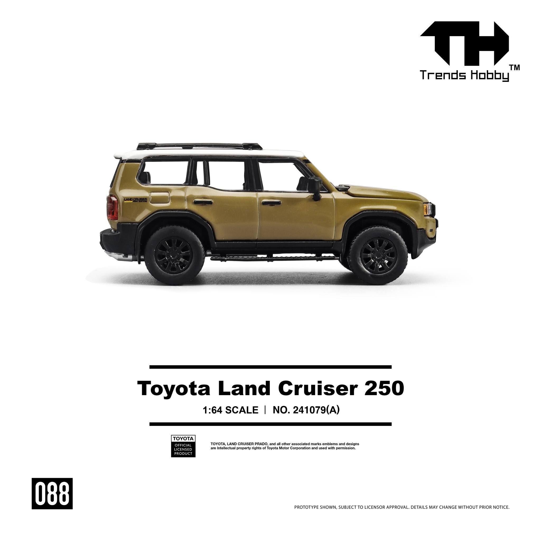 【預訂】Trends Hobby 1/64 Toyota Land Cruiser 250