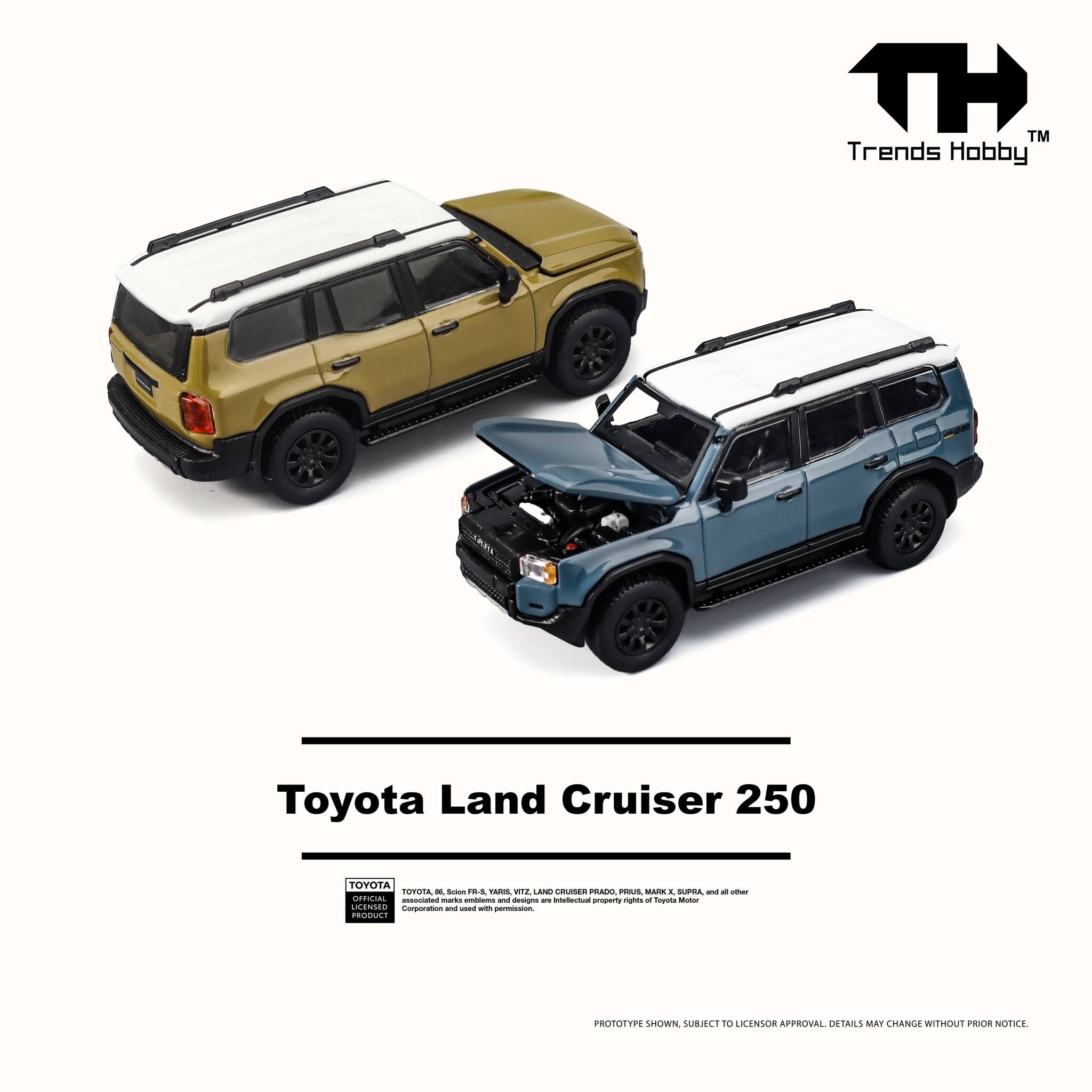 【預訂】Trends Hobby 1/64 Toyota Land Cruiser 250