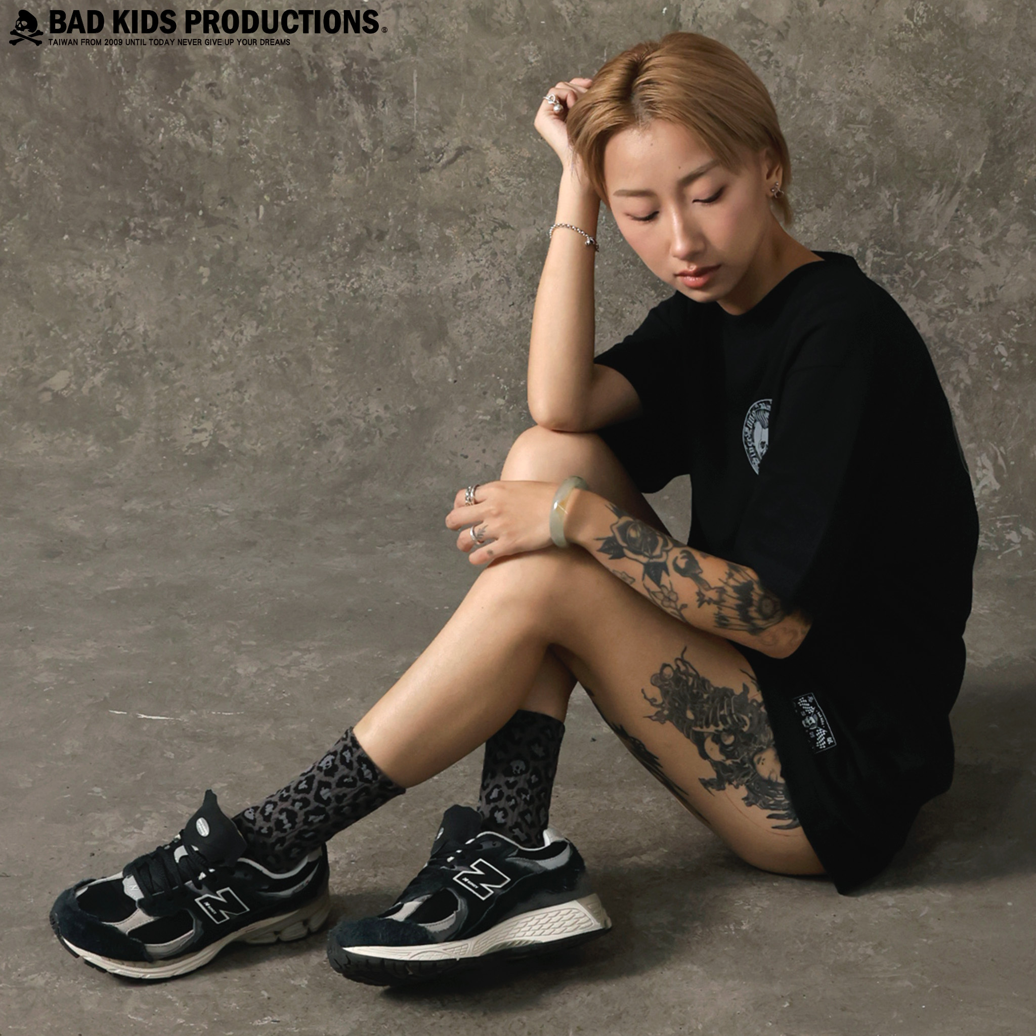 BAD KIDS 惡童 25S/S Leopard print Sock (豹紋襪)
