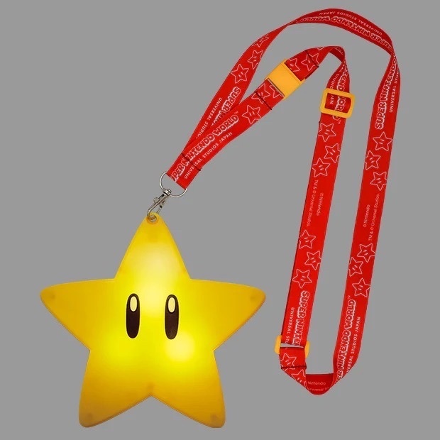 日本環球影城 無敵星星夜燈 問號箱夜燈 附背帶