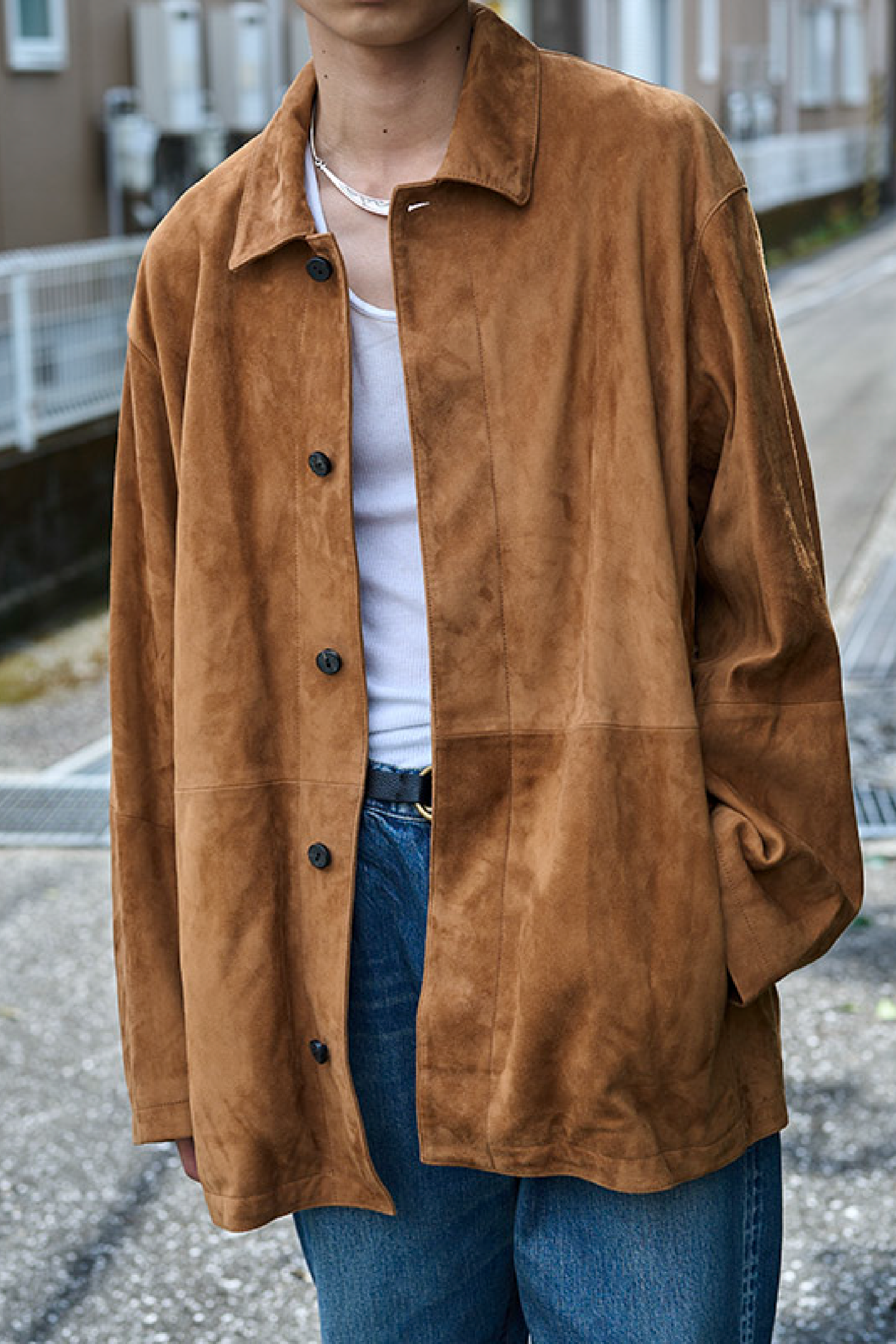 HERILL GOATSUEDE JACKET