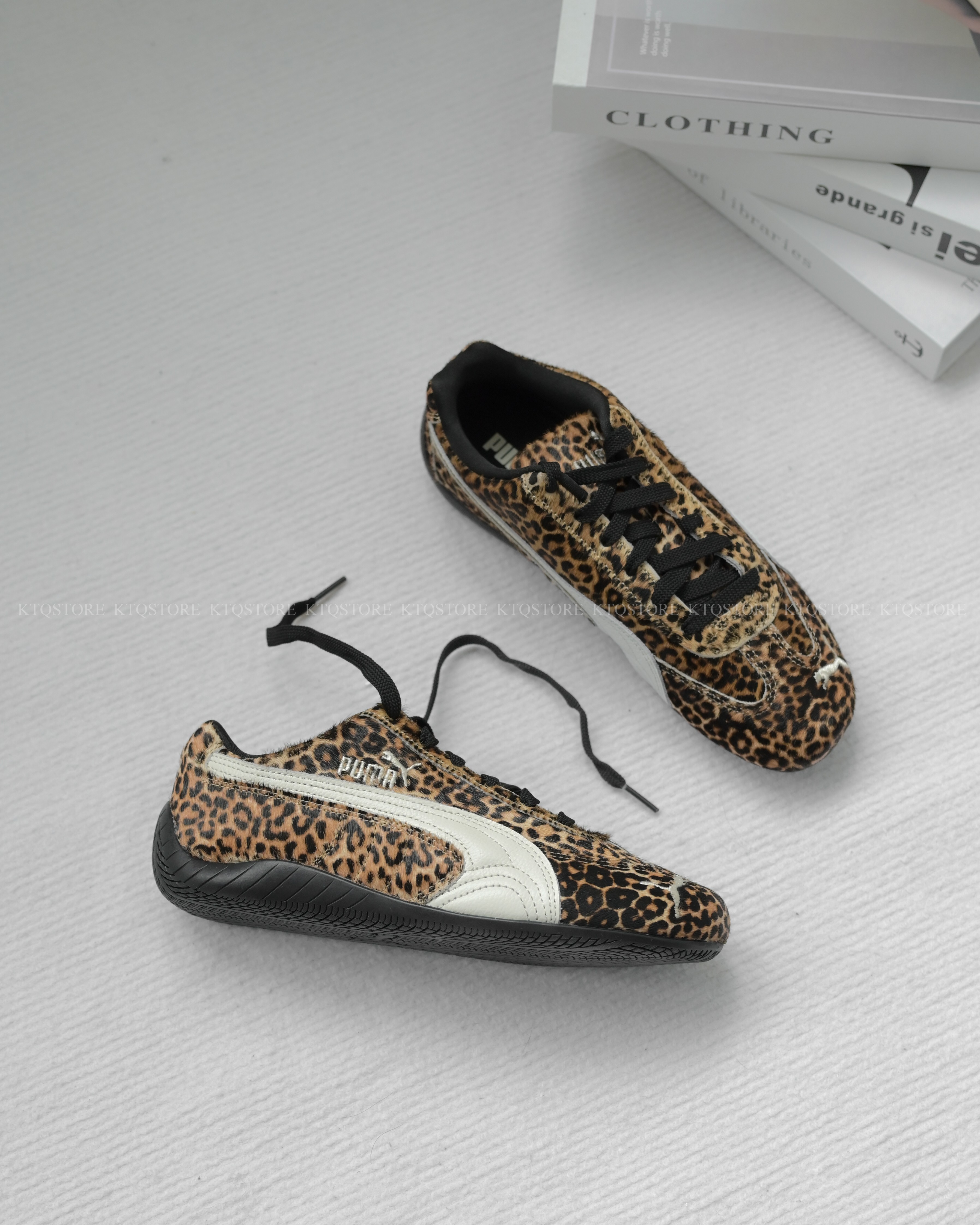 KTQ STORE ‧ Puma Speedcat 賽車鞋 豹紋 Wild 406394-01