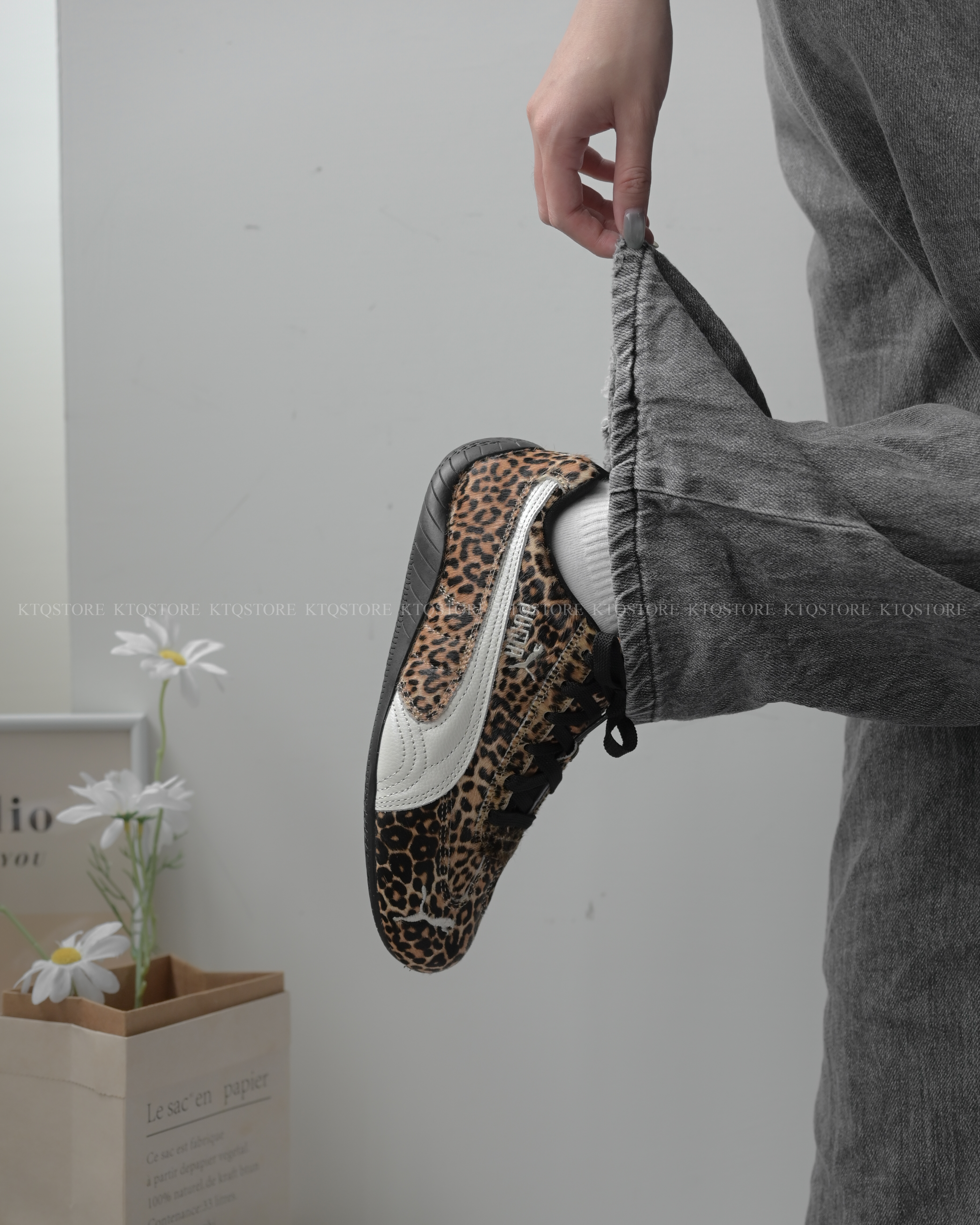 KTQ STORE ‧ Puma Speedcat 賽車鞋 豹紋 Wild 406394-01