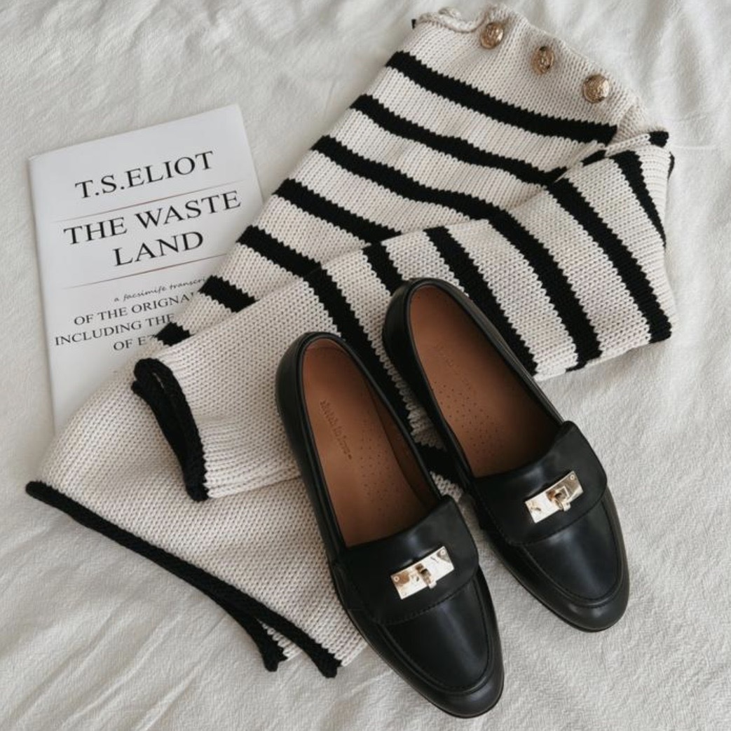 Sketch in Love Kelly 釦穆勒鞋 / 2色 (MOM)