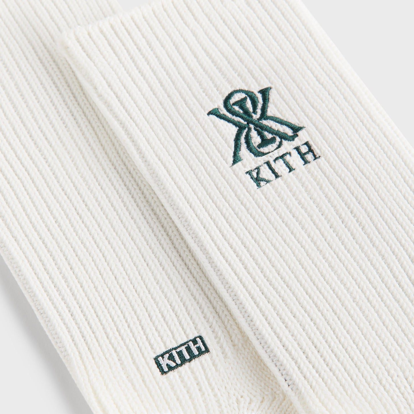 2025AW KITH Crest Relaxed Socks Box Logo 刺繡 字體 襪子 長襪 現貨 KHM220150