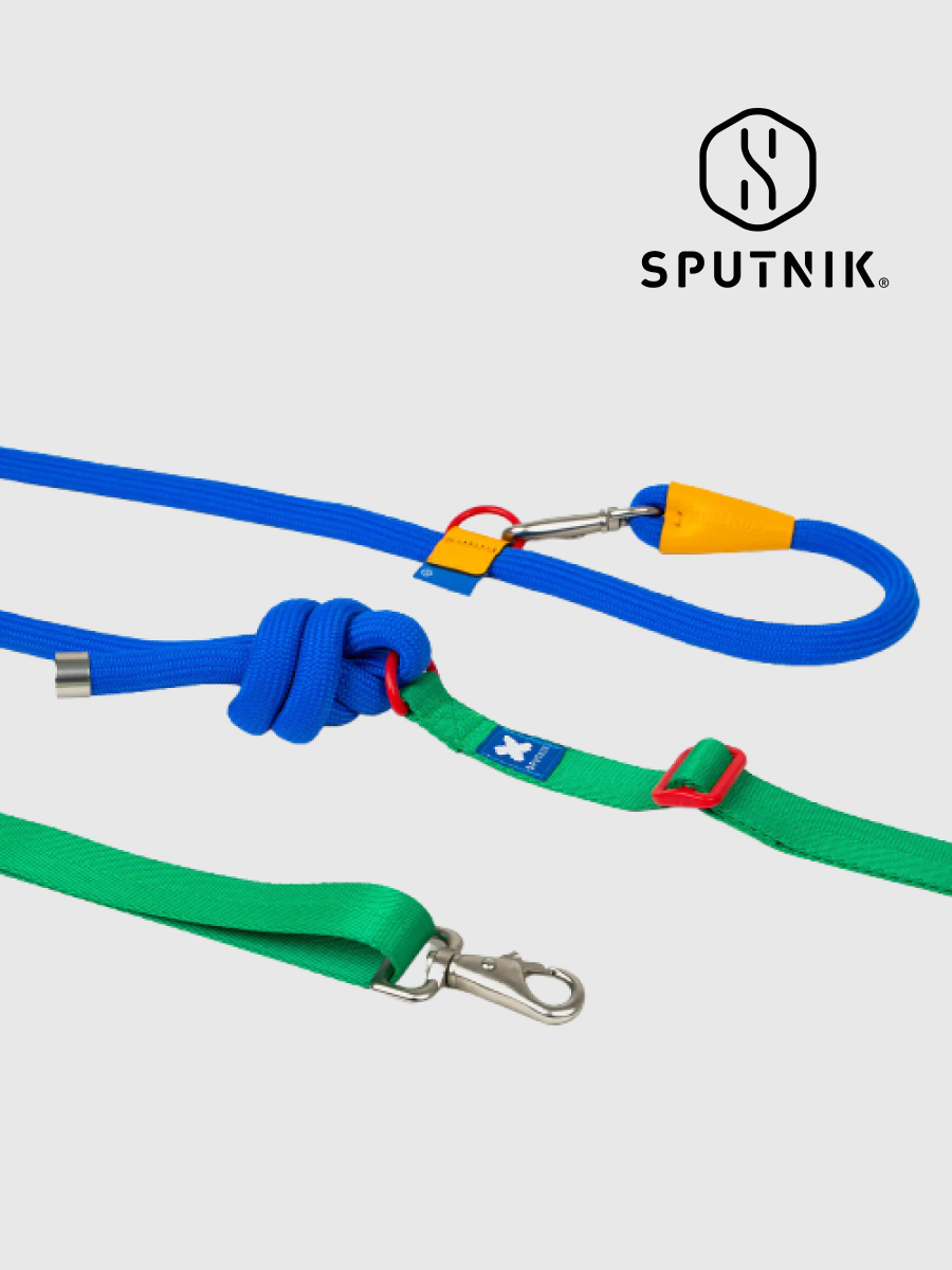 【SPUTNIK】10TH YEAR︱多功能圓牽繩 拼色