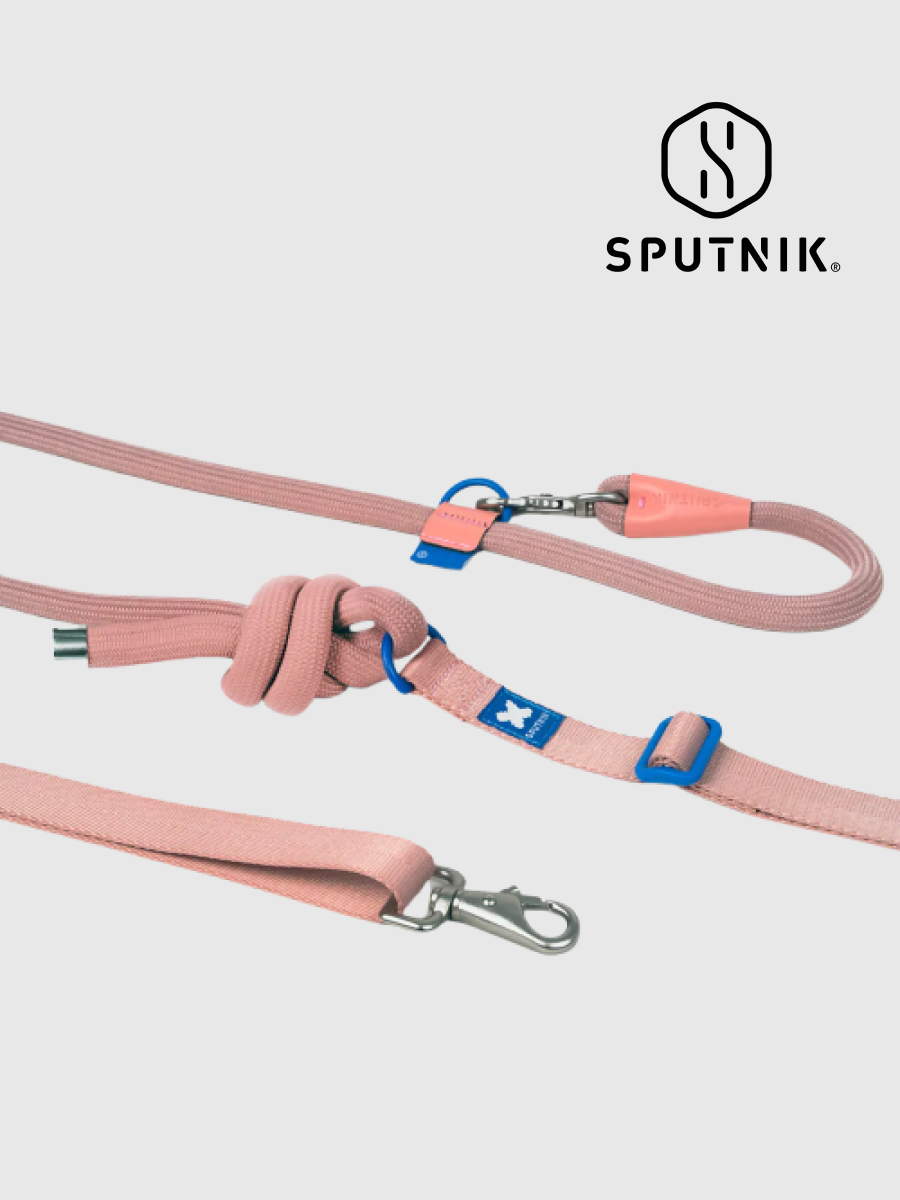 【SPUTNIK】10TH YEAR︱多功能圓牽繩 粉色