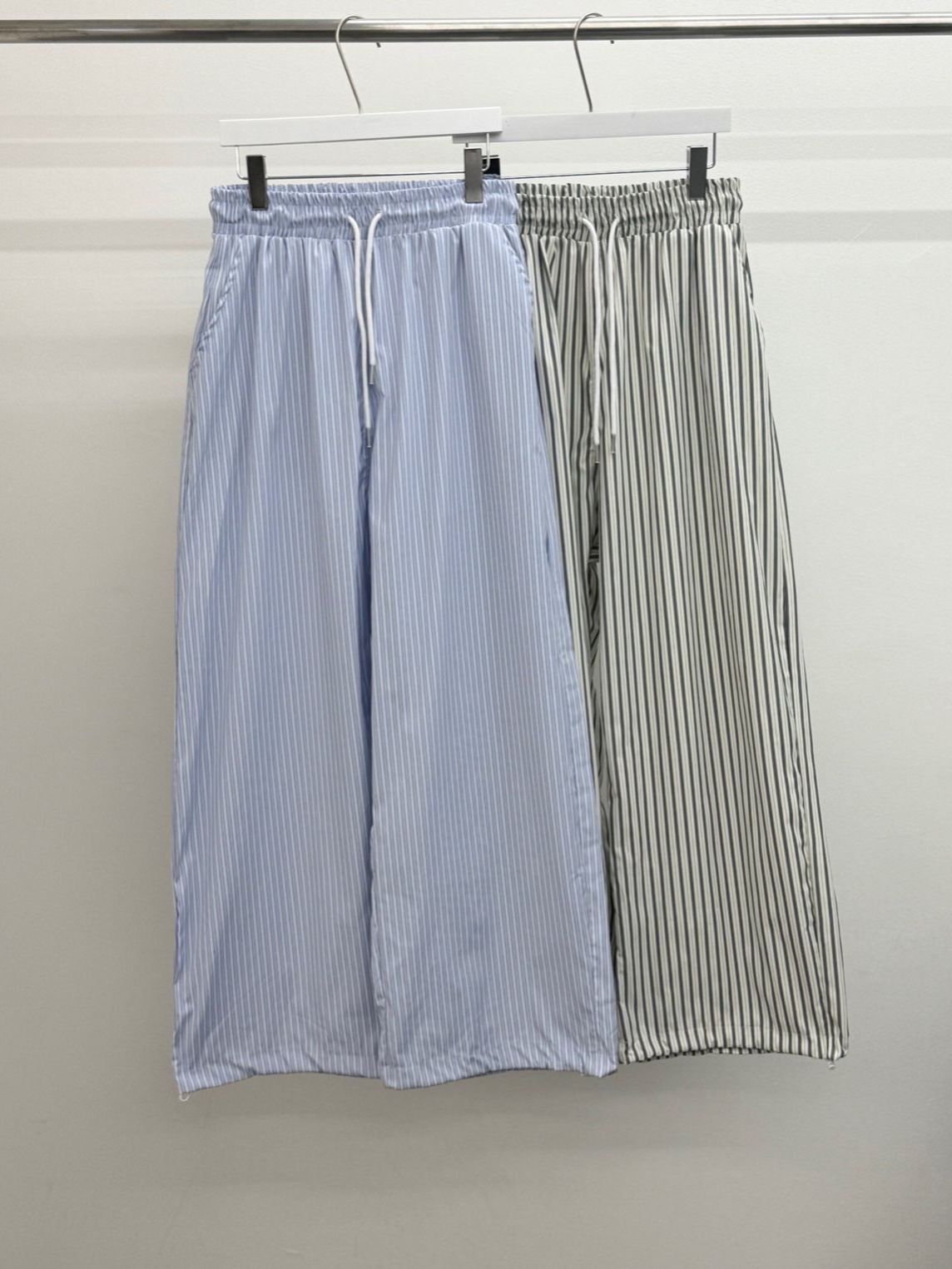 直紋可束腳鬆身褲 WD-178P