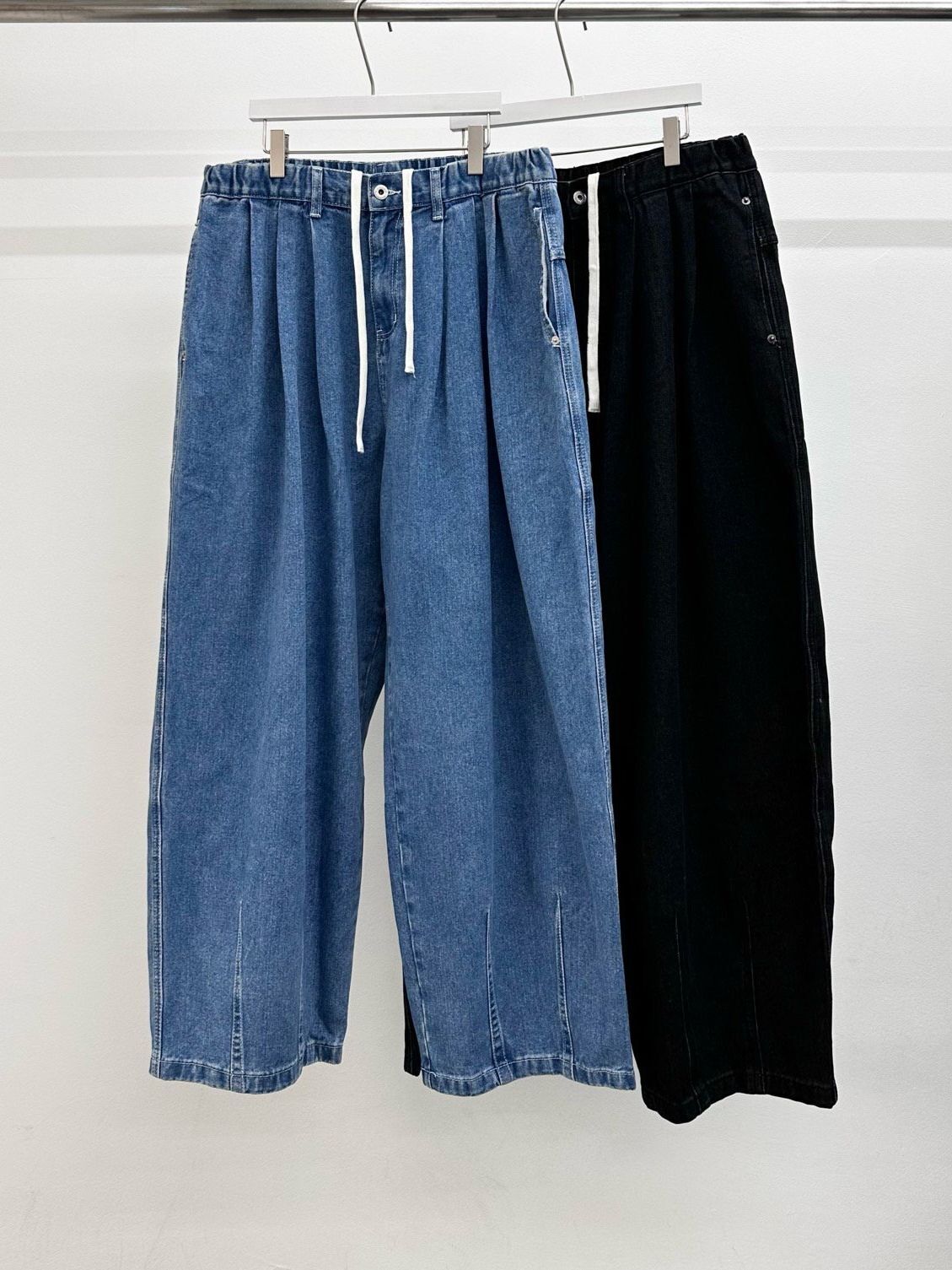 淨色鬆身牛仔褲 WD-182P