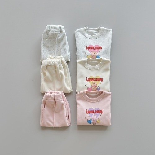 25F/W DTD LOVE&HUG恆星宇宙系列-衛衣上下套裝