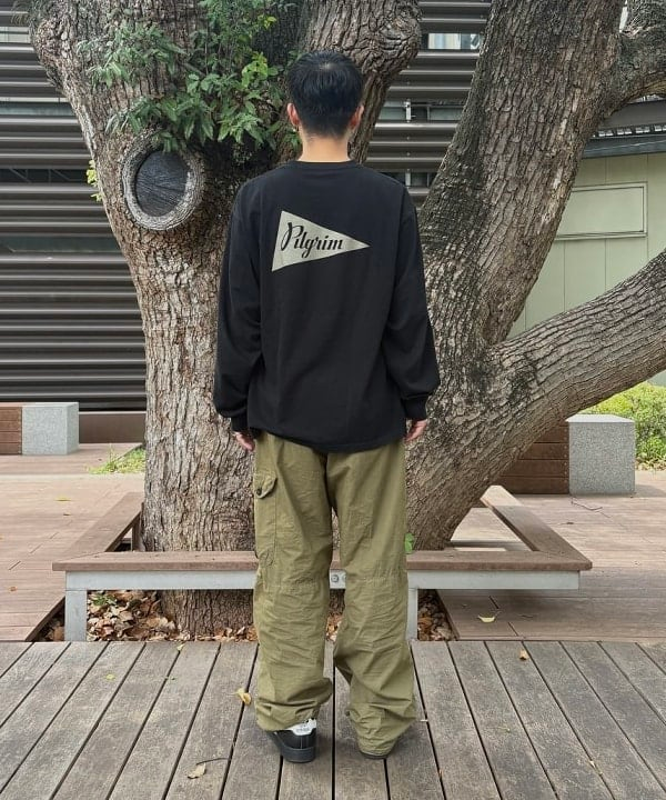 日本 Pilgrim Surf+Supply｜Zambia Pennant Team Tee 長袖