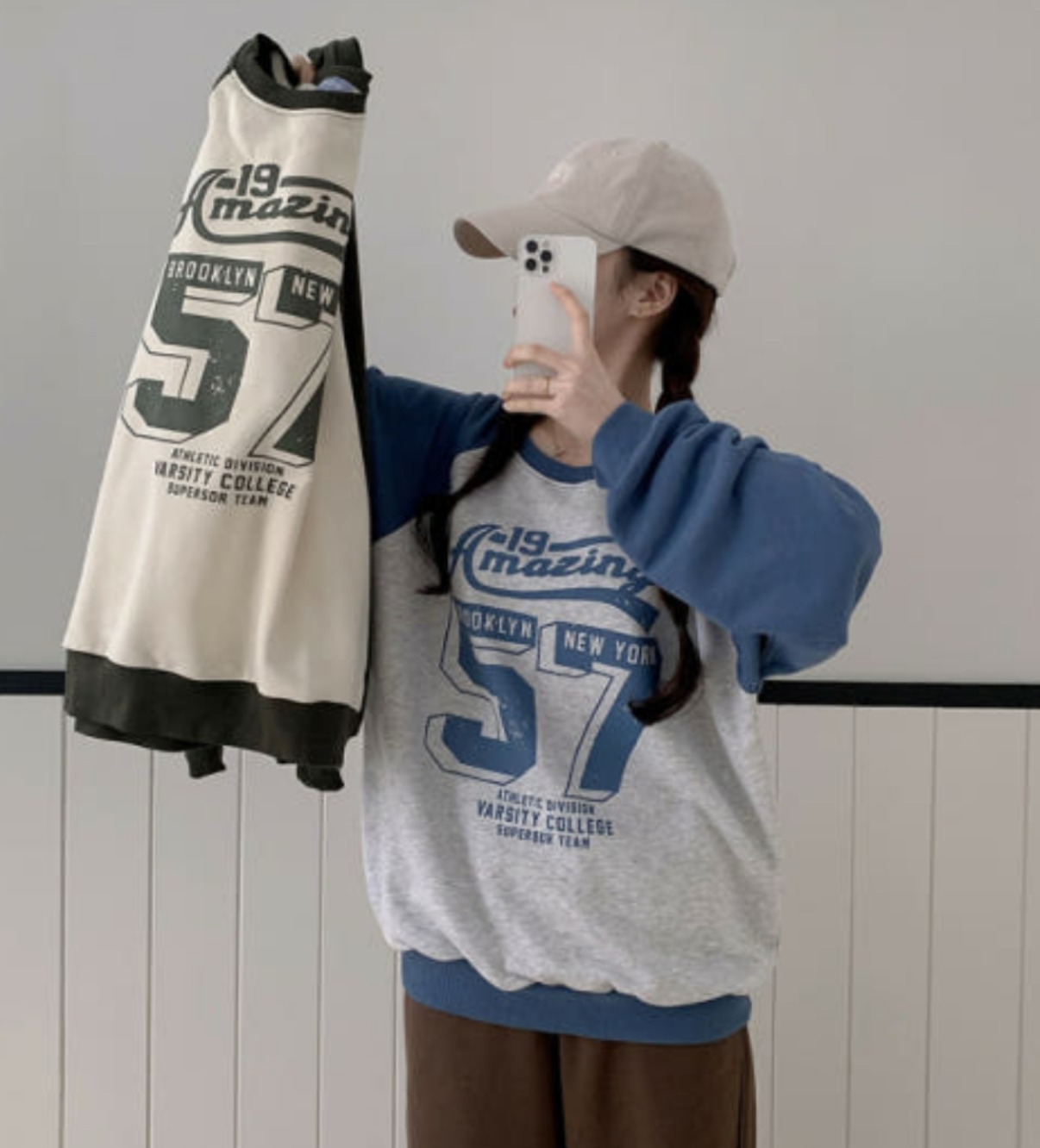 KR 57 NY SWEATSHIRT (3 COLORS)