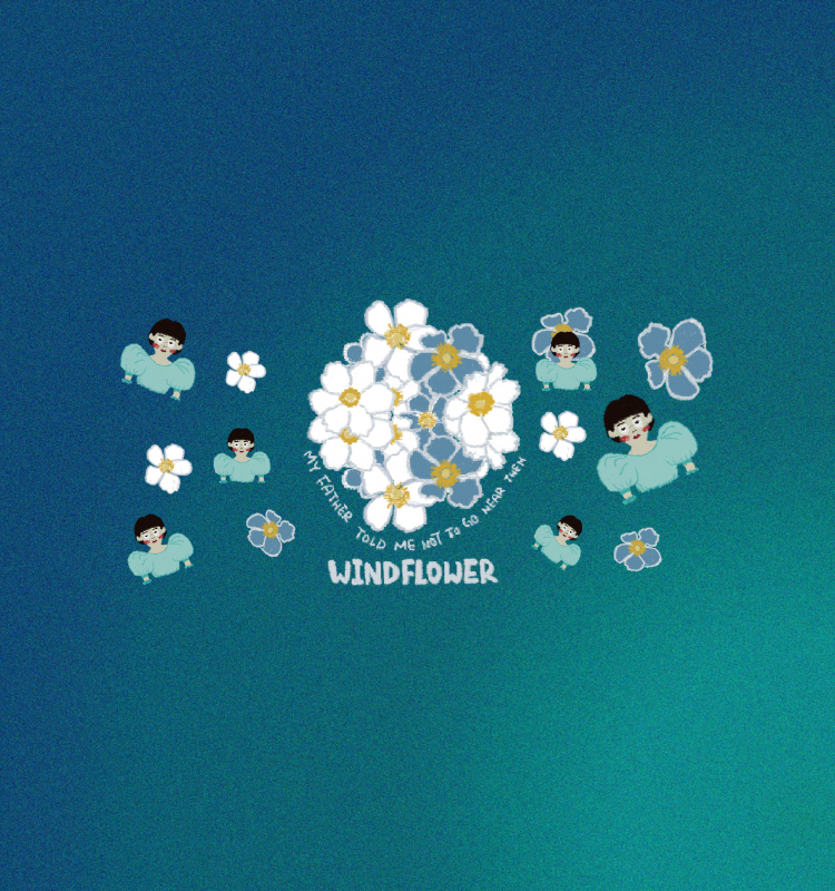 *Windflower 電影系列* 萬用轉印貼 [預售]