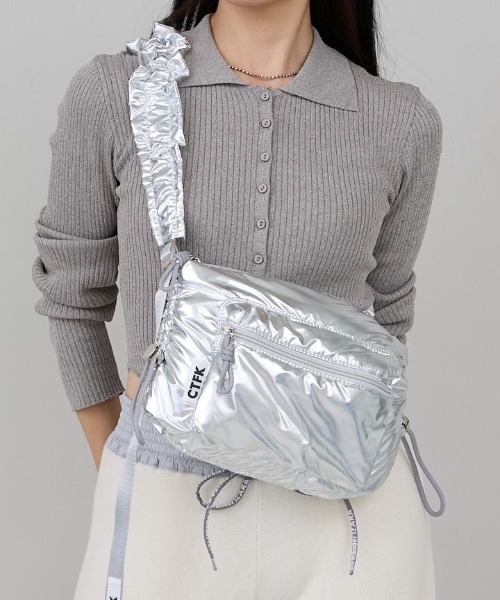 CTFK防水褶皺斜挎包