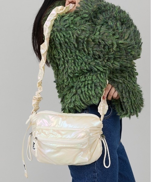 CTFK防水褶皺斜挎包