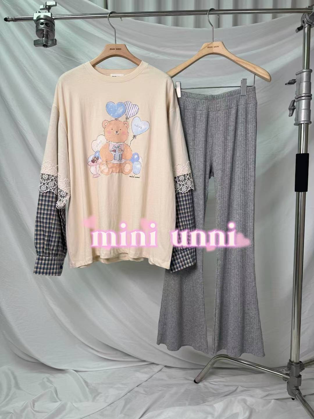 舒服喇叭棉質長褲