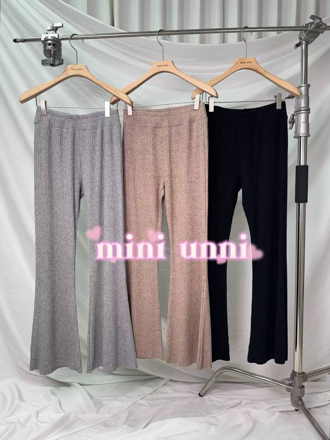 舒服喇叭棉質長褲