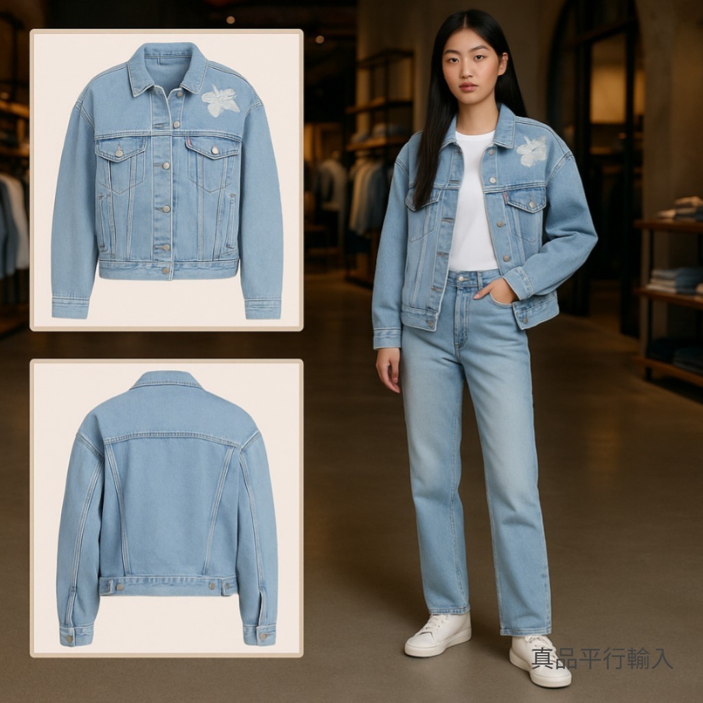 【預購】LEVIS 90s Trucker Coast To Coast H091752 女裝牛仔外套