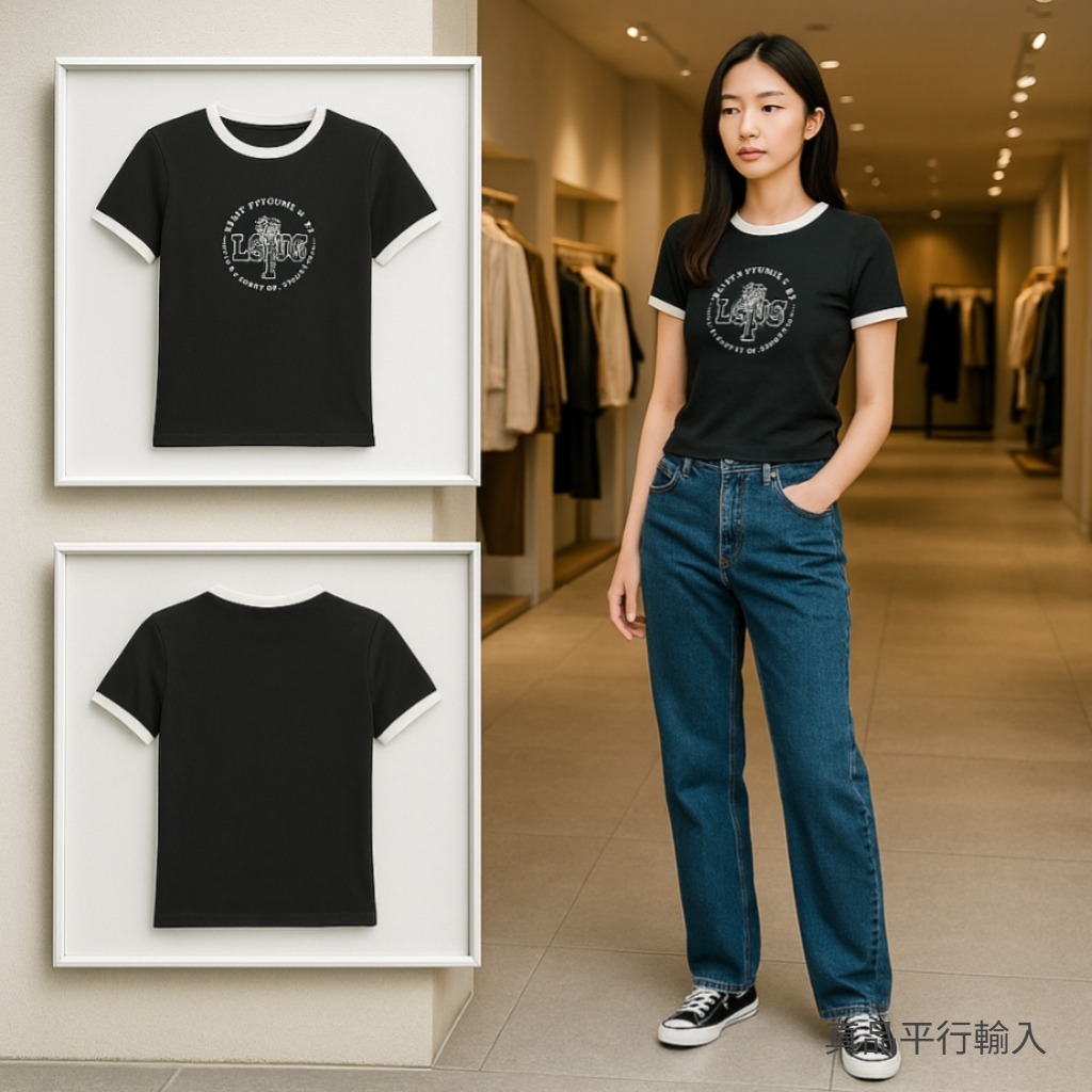 【預購】LEVIS Ringer Rickie H091762 女裝圓領TEE