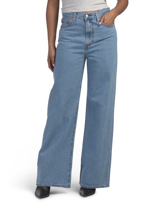 【預購】LEVIS Ribcage H091763 女裝闊腳牛仔褲