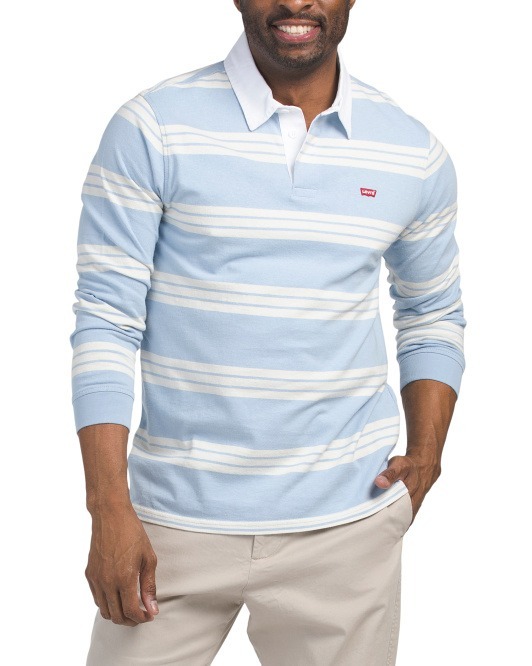 【預購】LEVIS Classic H091766 男裝條紋長袖上衣