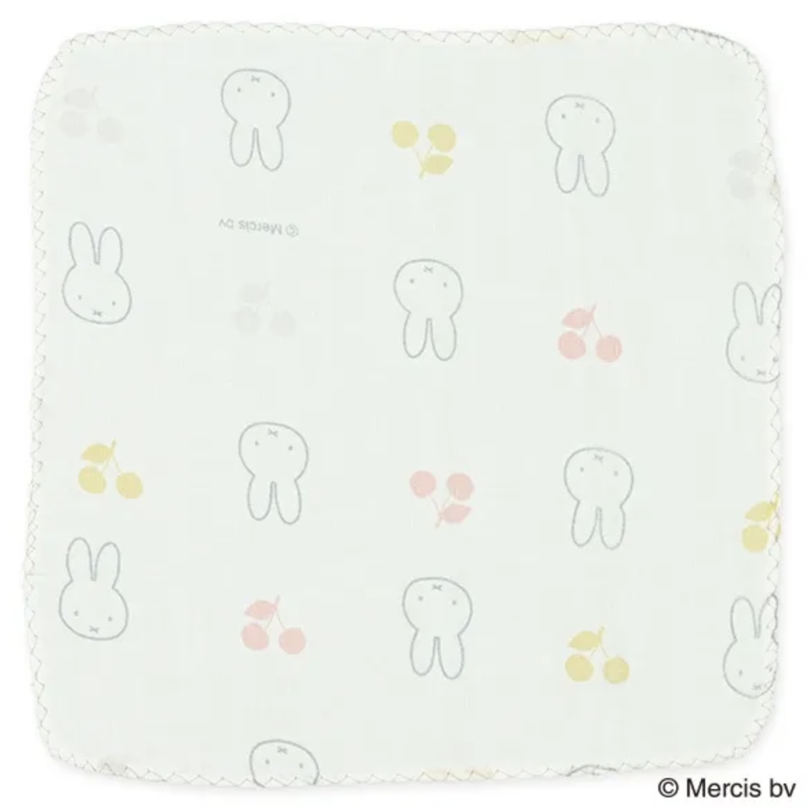Miffy 純棉紗巾 5枚組 24x24cm